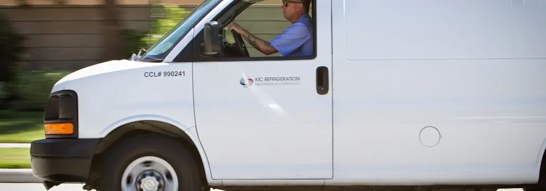 KIC Refrigeration service vehicle serving Grand Junction area